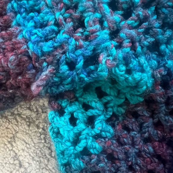 Handmade Boho Shrug-style Sweater - Picture 3 of 6